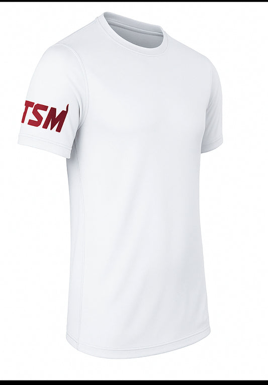 TSM HS Compression Shirt ( White /Black)