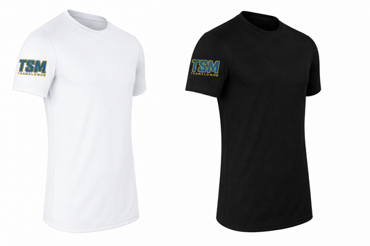 TSM Compression Shirt ( White / Blk)