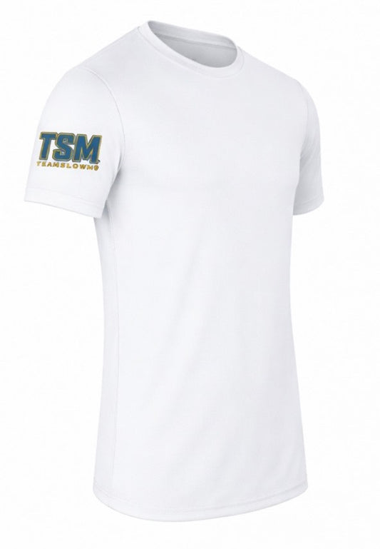 TSM Compression Shirt ( White / Blk)